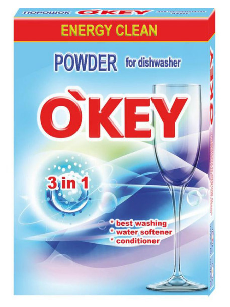 Порошок O'KEY для посудомийних машин 500г (4820049381252)