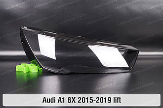 Скло фари Audi A1 8X (2015-2019) рест праве