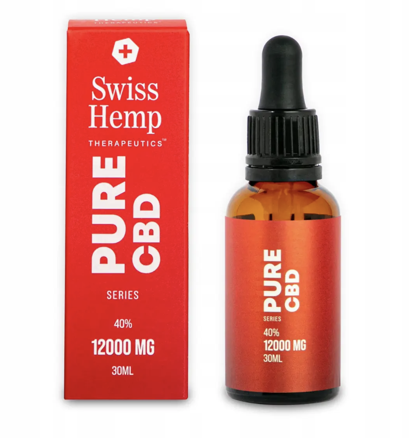 🌿 Олія КБД  40% Swiss Hemp 12000mg, фото 1