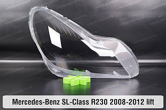 Скло фари Mercedes-Benz SL-Class R230 (2008-2012) рест праве