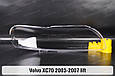 Скло фари Volvo XC70 (2003-2007) рест ліве, фото 3