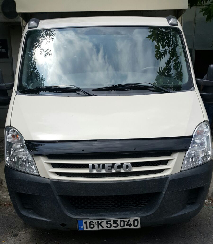 Дефлектор капота (EuroCap) для Iveco Daily 2006-2014 рр, фото 1