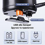 Автоматична чинка для олівців TENWIN з регулюванням кута заточування, фото 3