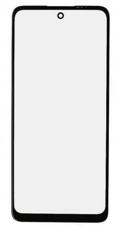 Скло корпусу для Motorola XT2231-2 Moto G22, чорне, з OCA-плівкою, фото 1
