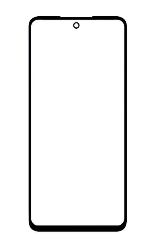 Скло корпусу для Tecno Pova 2 LE7/Pova 3 LF7n/Pova 5G LE8/Infinix Note 10/Note 11s, чорне, з OCA-плівкою