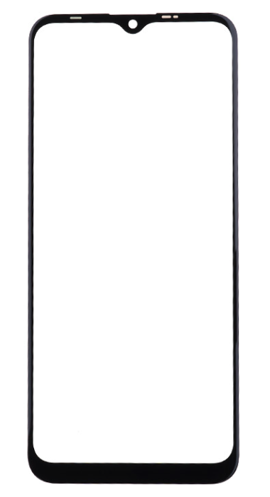Скло корпусу для Tecno Spark 6 Go KE5J/Spark Go 2020 KE5S, чорне, з OCA-плівкою, оригінал PRC з олеофобним