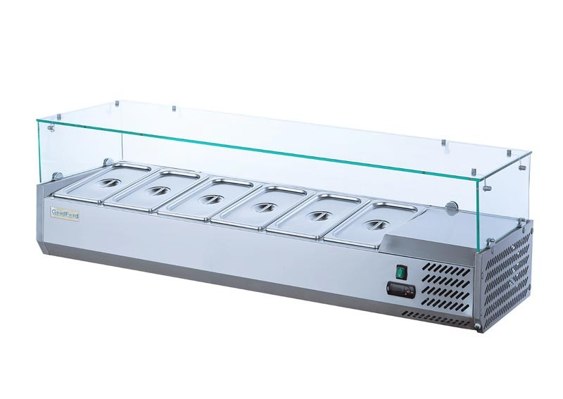 Вітрина холодильна для топінгу GoodFood GF-VRX1200/330-H6C