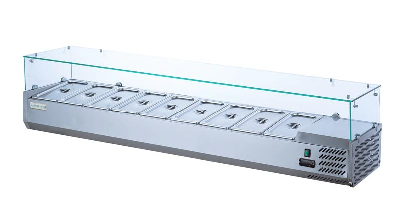 Вітрина холодильна для топінгу GoodFood GF-VRX2000/330-H6C