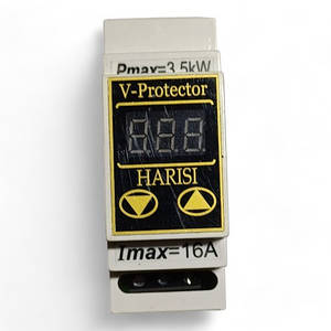Реле напруги (барєр) 16А на DIN-рейку цифровий Harisi