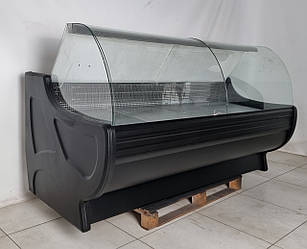 Холодильна гастрономічна вітрина «Росс Gold» 2.1 м., (Україна), (+2° +10°), викладка 72 см., Б/у