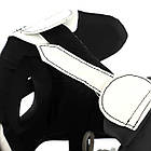 Шолом боксерський у мексиканському стилі шкіряний Top King 9482 розмір S White-Black, фото 5