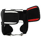 Шолом боксерський у мексиканському стилі шкіряний Top King 9482 розмір S White-Black, фото 6