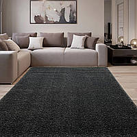Килим сірий 160х230 см Fantasy Shaggy DARK GREY 12500/60