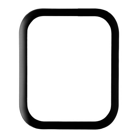 Захисне скло Full Glue Apple Watch Series 7/8/9 (45 мм) Black, фото 1