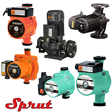 Циркуляційні насоси sprut і насоси+