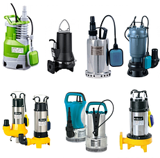 Дренажно-фекальні електронасоси