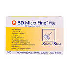 BD Micro-Fine™ Голки для шприц-ручки 30 G (0,30 x 8,0 мм)