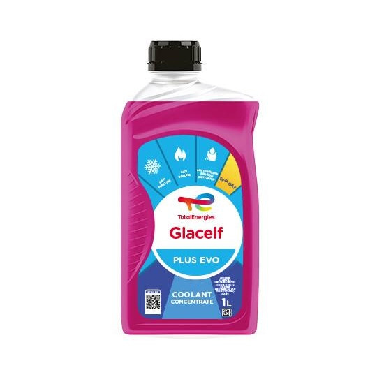Концентрат антифризу Total Glacelf PLUS EVO червоний 1л