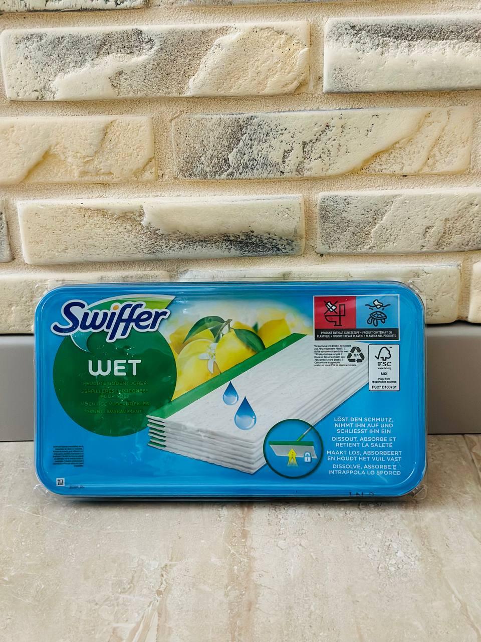 Вологі запаски для швабри Swiffer 24 шт.