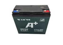 Тяговий свинцево-кислотний акумулятор 12 V 20 A Універсальна акумуляторна батарея на геркулес