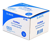 Голка для інсулінової шприц-ручки Dr.White 0,25х5 mm (мм) 31G