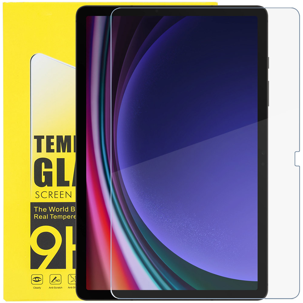 Захисне скло Galeo Tempered Glass 9H для Samsung Galaxy Tab S9 Plus / Tab S9 FE Plus 12.4", фото 1