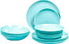 Столовий сервіз Diwali Light Turquoise 18 предметів Luminarc P2963, фото 2
