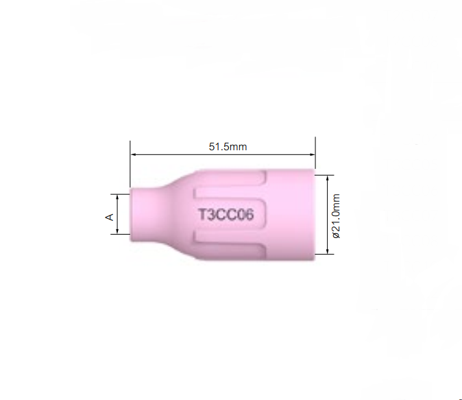 Сопло T3CC -04;05;06;07;08;10;12 для TIG-пальника T3FX серії ARC від PARKER