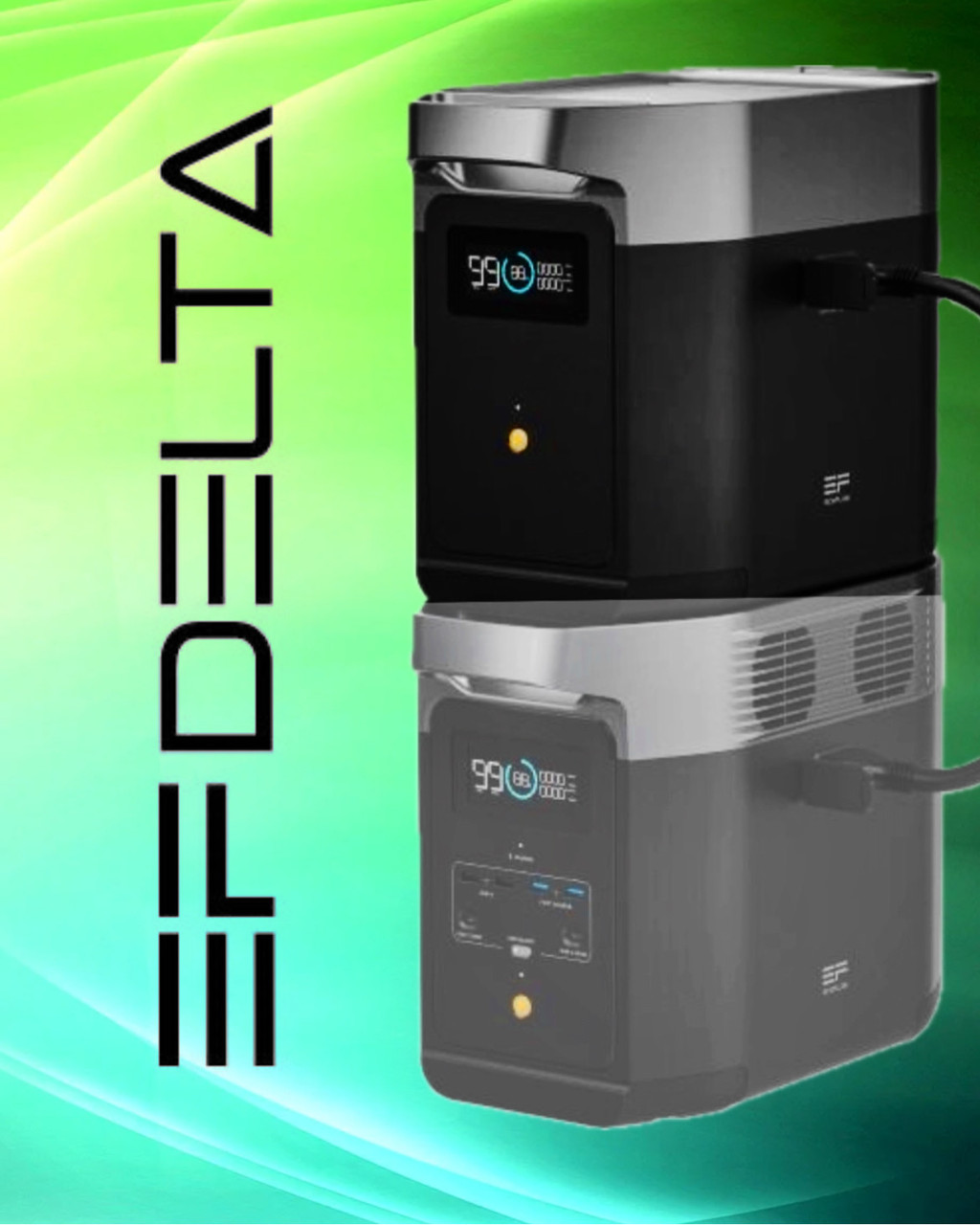 Додаткова батарея для зарядної станції EcoFlow DELTA Extra Battery LIFepo4 1800W 1024Wh