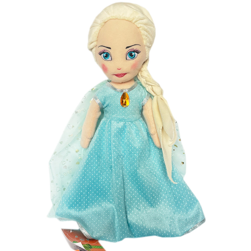 Іграшка м`яка лялька Ельза Холодне серце Фроузен плюш Україна 40*16*10см (00417-02), фото 1
