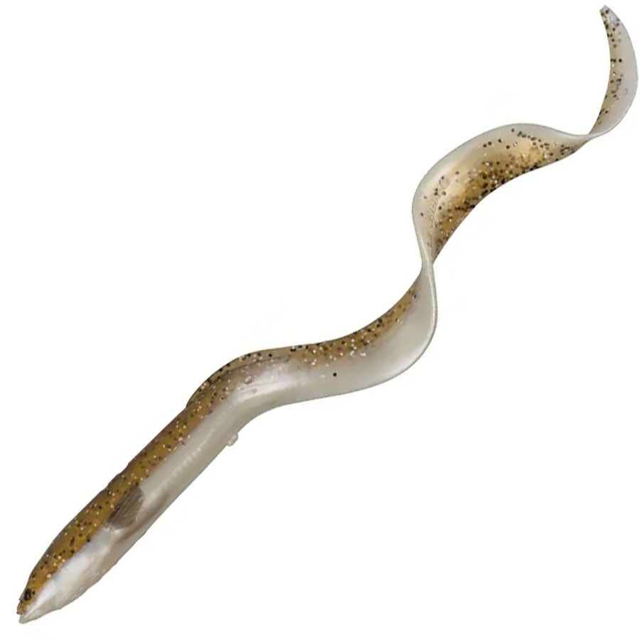 Силікон Savage Gear 3D Real Eel Loose Body 200mm 27.0g #22 Olive Sparkle Pearl, фото 1