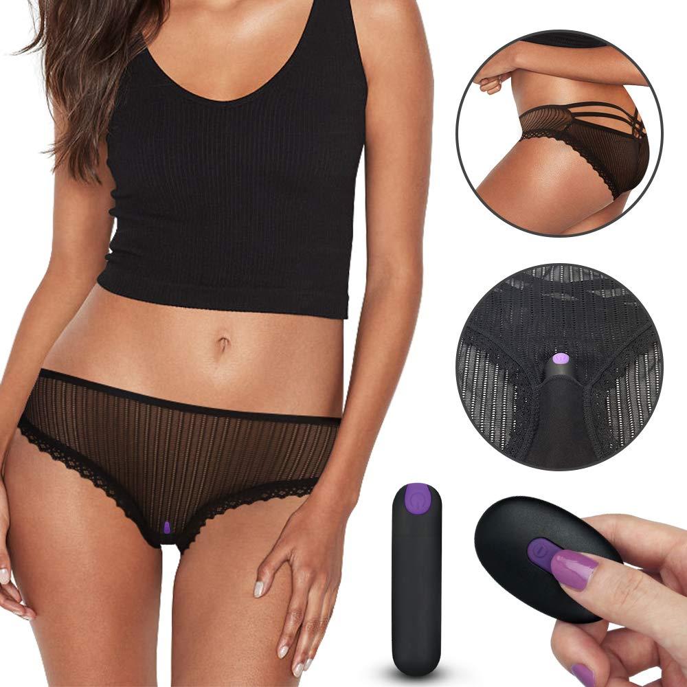 Вібротрусики з пультом дистанційного керування IJOY Rechargeable Remote Control Lace Panty, фото 1