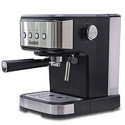 Еспресо кавоварка Magio Mg-451 з капучинатором та італійською помпою фільтром 960W 1.5л