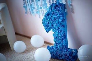 Декорована цифра до дня народження або річниці