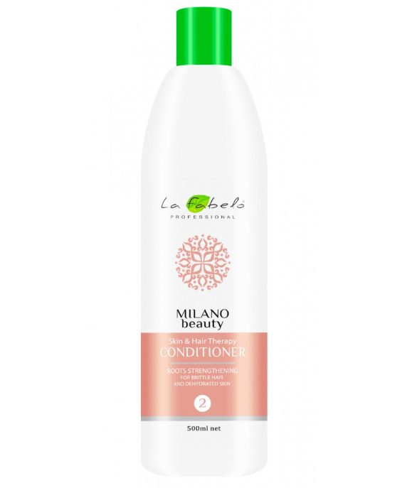 Кондиціонер для волосся відновлюючий La Fabelo Milano Beauty Skin&Hair Therapy Conditioner 0,5L, фото 1