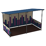 Павільйон в дитячий садок Full Play для тіньового навісу на вулицю, фото 2