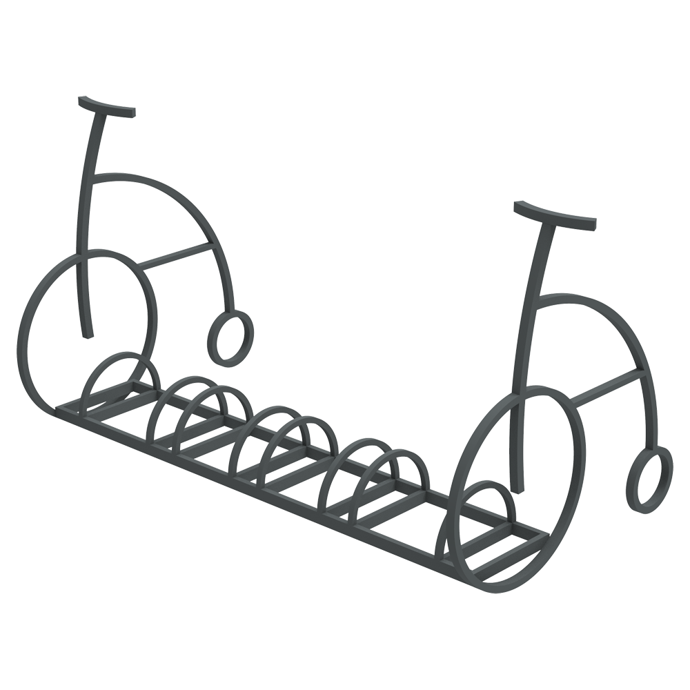 Велопарковка Bicycle металлическая уличная