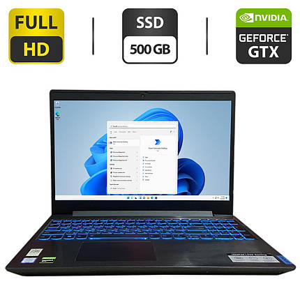 Ігровий ноутбук Б-клас Lenovo IdeaPad L340/ 15.6" 1920x1080/ i5-9300H/ 8GB RAM/ 500GB SSD/ GTX 1050 2GB, фото 1