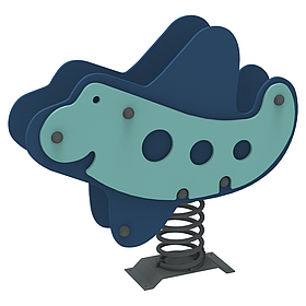 Дитяча вулична гойдалка на пружині Fly Baby на майданчик