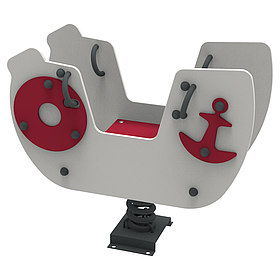 Гойдалка на пружині Ship Baby дитяча вулична