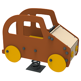 Дитяча вулична гойдалка на пружині Всюдихід на майданчик