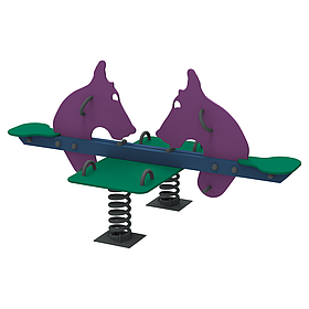 Дитяча вулична гойдалка на пружині Кабайо на майданчик