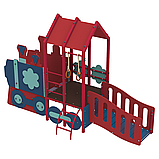 Дитячий ігровий елемент Railway на майданчик або у садочок, фото 2