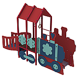Дитячий ігровий елемент Railway на майданчик або у садочок, фото 3