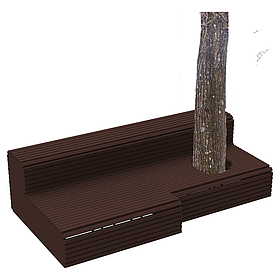 Вулична лавка під дерево для саду або в парк