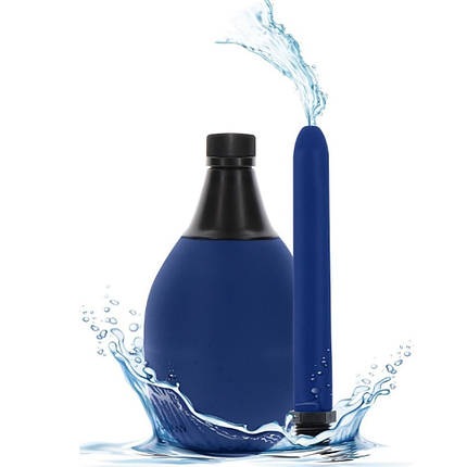 Анальний душ Toy Joy Reservoir Anal Douche синій, 475 мл, фото 1