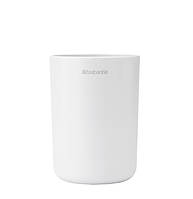 Стакан для зубних щіток Brabantia ReNew 7,6х7,6х11 см білий