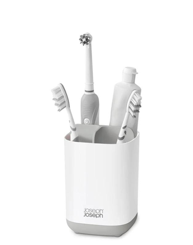 Органайзер для зубних щіток Joseph Joseph EasyStore Light Grey 9х9х12,7 см