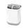 Органайзер для зубних щіток Joseph Joseph EasyStore Light Grey 9х9х12,7 см, фото 3