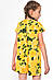 Комбінезон дитячий для дівчинки жовтого кольору 182815M, фото 3